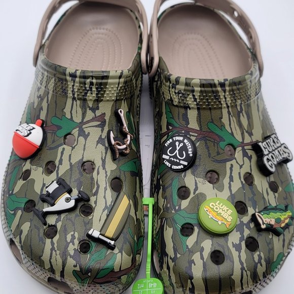 Crocs Luke Combs X Classic Clog 208325-90H Special Edition Men's Size 13 - Picture 11 of 16